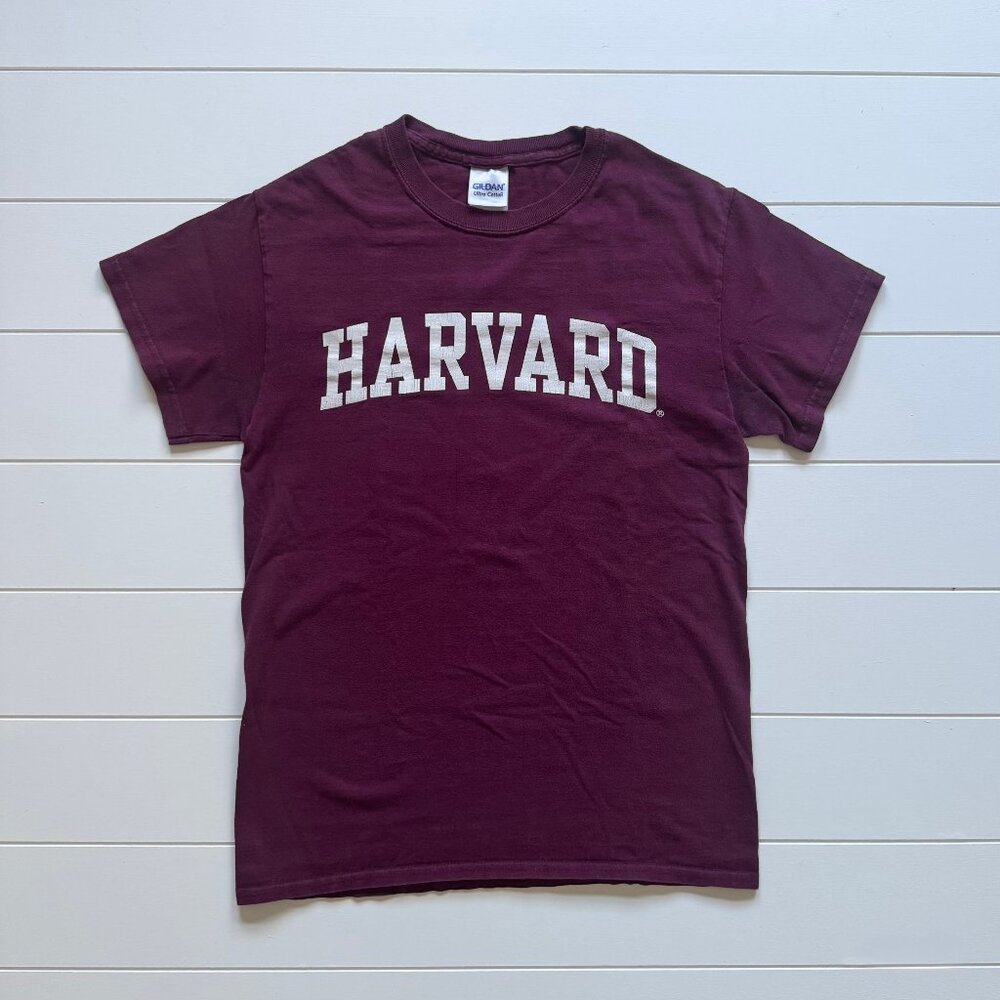 Vintage Harvard T-Shirt, Unisex, Size S